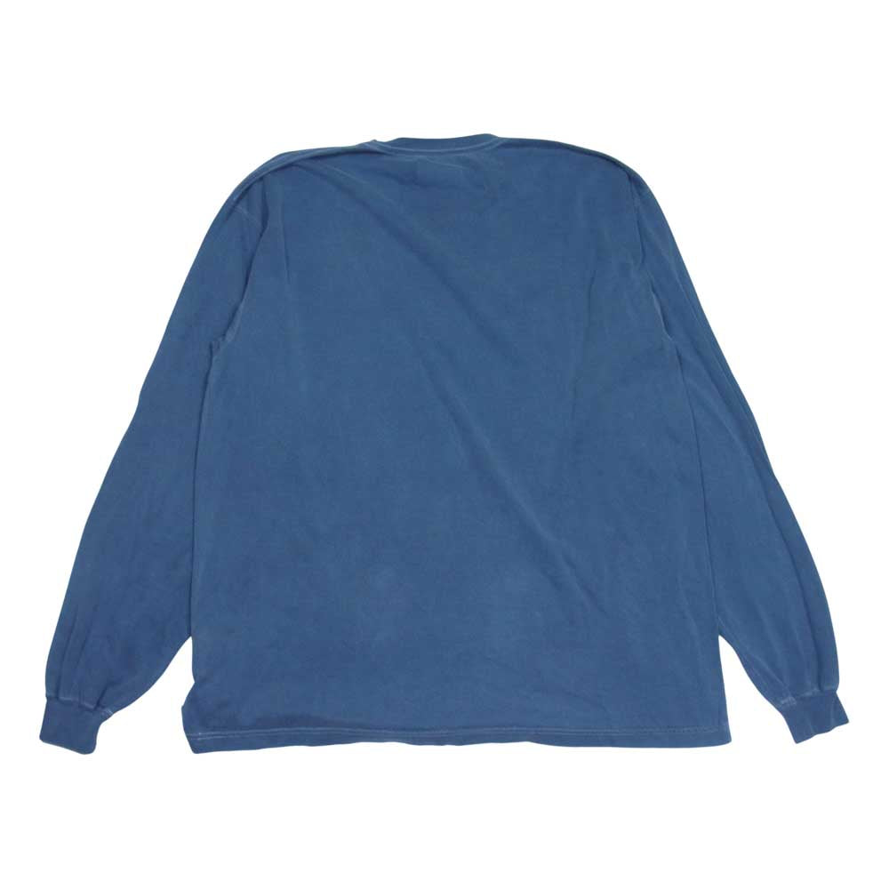 WTAPS ダブルタップス 21SS 211ATDT-CSMO7 HOME BASE LS 長袖 Tシャツ ネイビー系 L【中古】