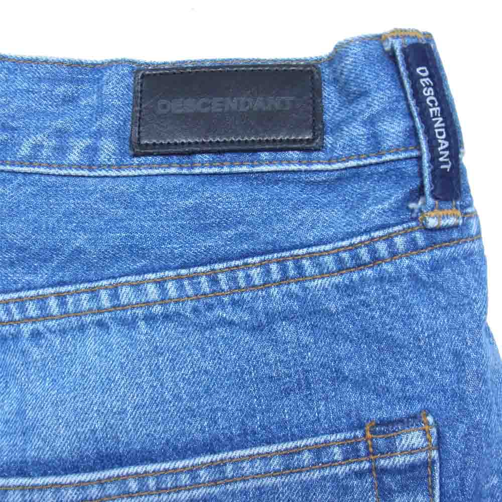 DESCENDANT ディセンダント 1993 STRAIGHT JEANS ストレート デニム パンツ インディゴブルー系 3【中古】