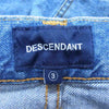 DESCENDANT ディセンダント 1993 STRAIGHT JEANS ストレート デニム パンツ インディゴブルー系 3【中古】