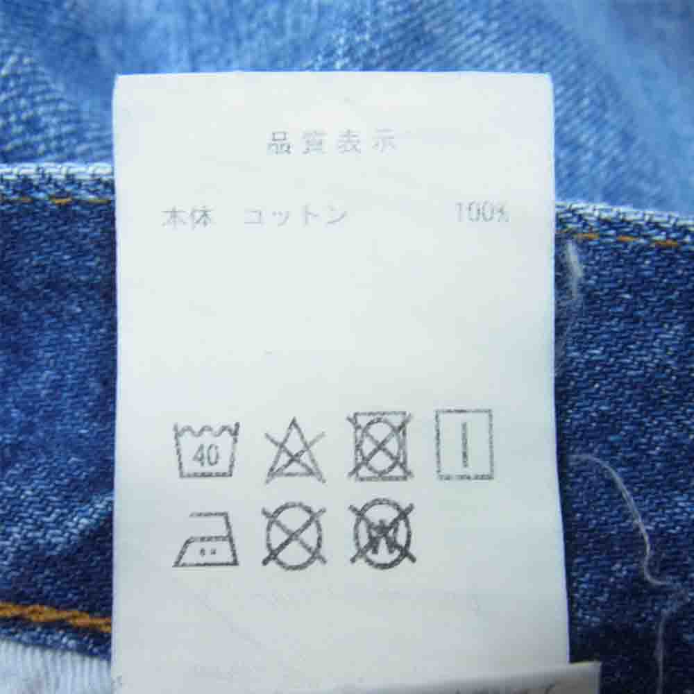 DESCENDANT ディセンダント 1993 STRAIGHT JEANS ストレート デニム パンツ インディゴブルー系 3【中古】
