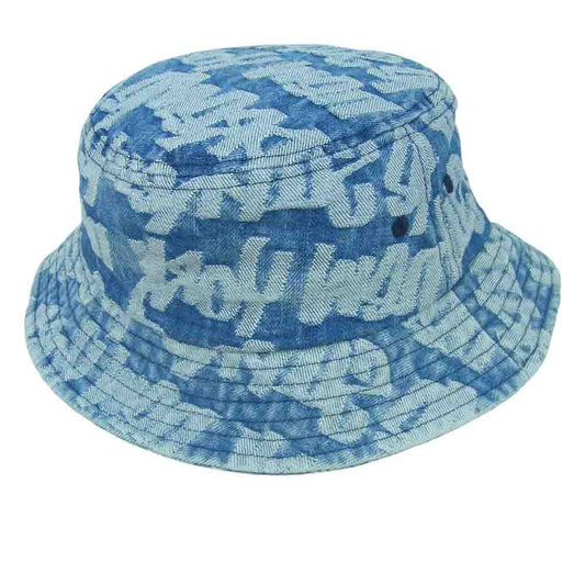 Supreme シュプリーム 22SS Fat Tip Jacquard Hat ファット ティップ ジャガード ハット 帽子 インディゴブルー系【新古品】【未使用】【中古】