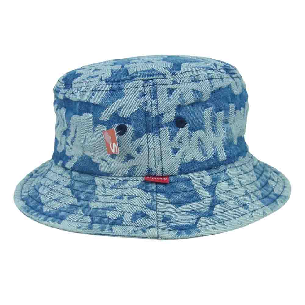 Supreme シュプリーム 22SS Fat Tip Jacquard Hat ファット ティップ ジャガード ハット 帽子 インディゴブルー系【新古品】【未使用】【中古】