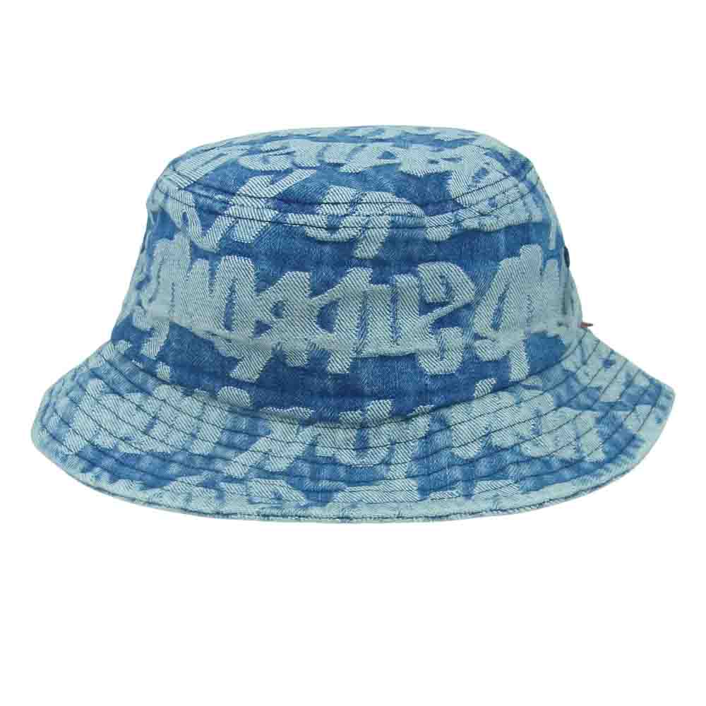 Supreme シュプリーム 22SS Fat Tip Jacquard Hat ファット ティップ ジャガード ハット 帽子 インディゴブルー系【新古品】【未使用】【中古】