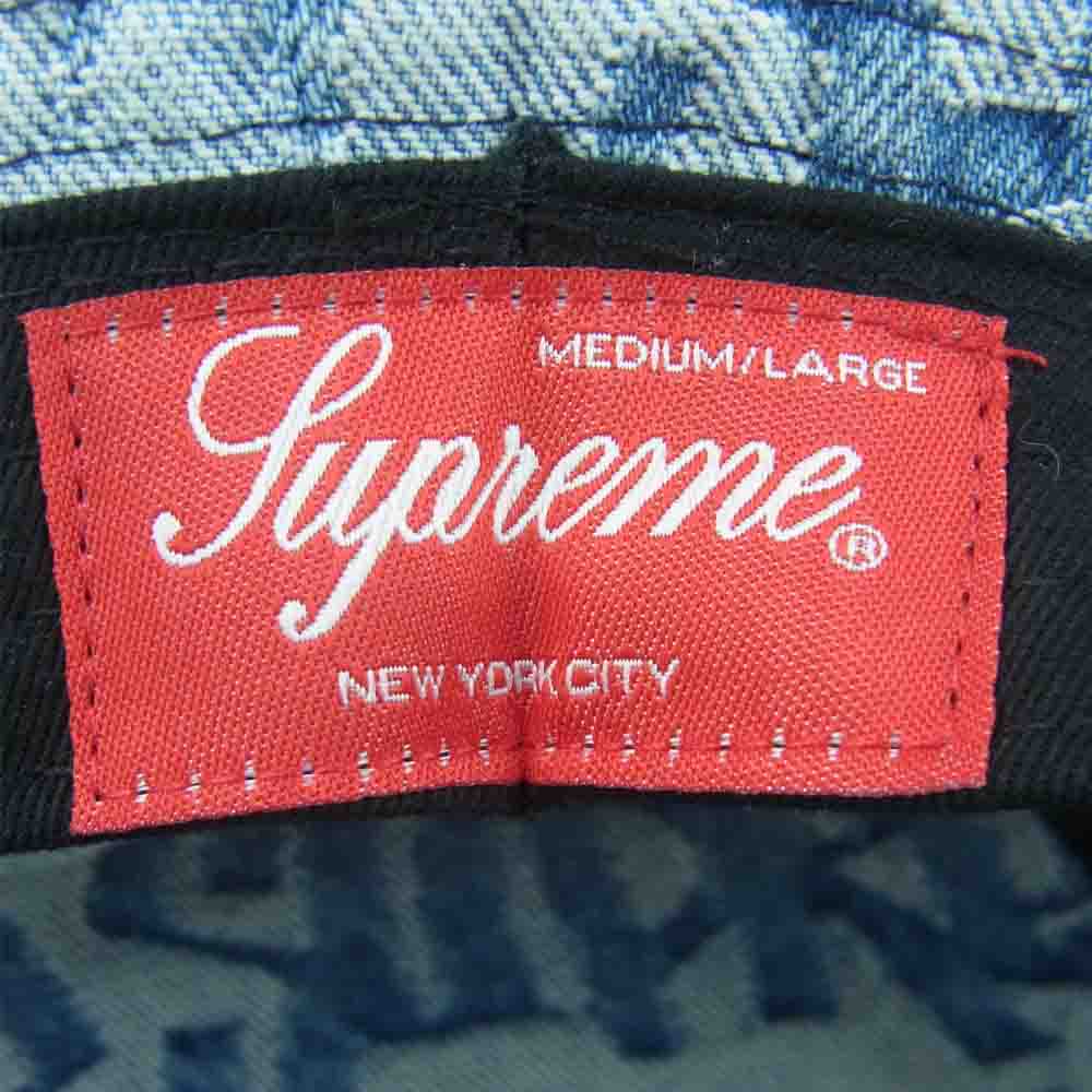 Supreme シュプリーム 22SS Fat Tip Jacquard Hat ファット ティップ ジャガード ハット 帽子 インディゴブルー系【新古品】【未使用】【中古】