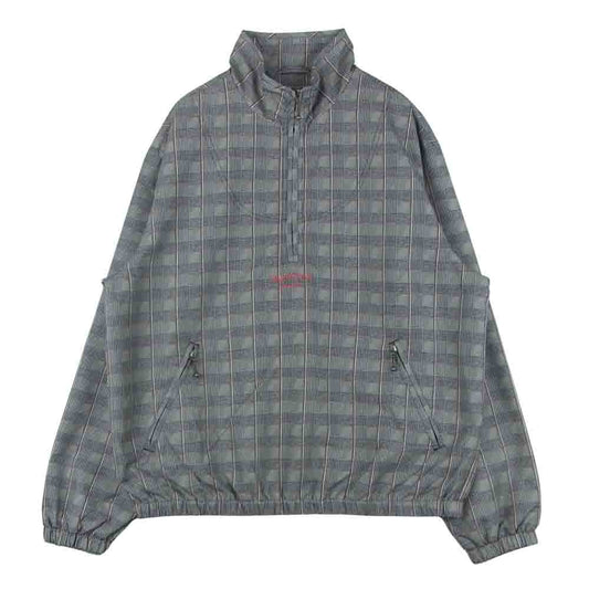 Supreme シュプリーム 20SS Track Half Zip Pullover トラック ハーフ ジップ プルオーバー ジャケット グレー系 M【極上美品】【中古】