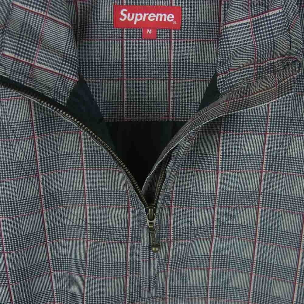 Supreme シュプリーム 20SS Track Half Zip Pullover トラック ハーフ ジップ プルオーバー ジャケット グレー系 M【極上美品】【中古】