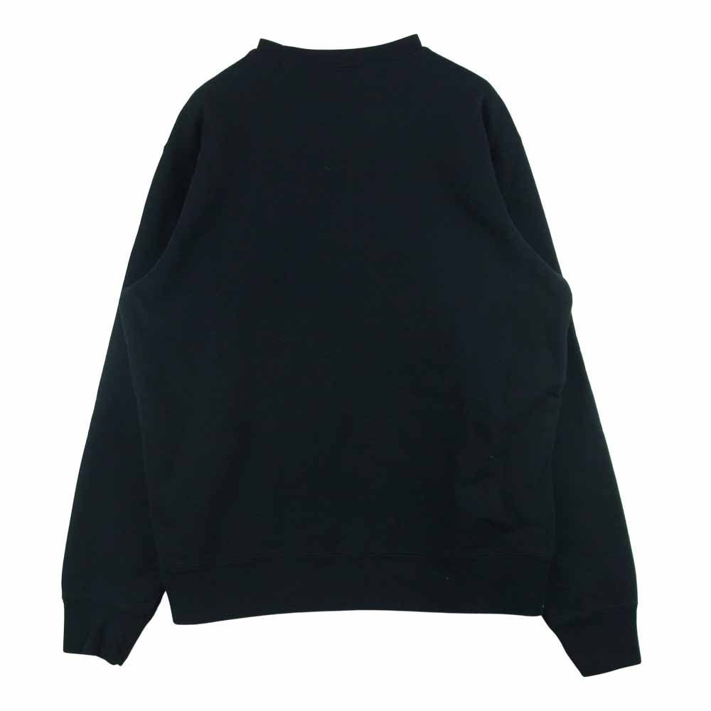 Supreme シュプリーム 20SS Cutout Logo Crewneck カットアウト ロゴ クルーネック スウェット ブラック系 M【中古】