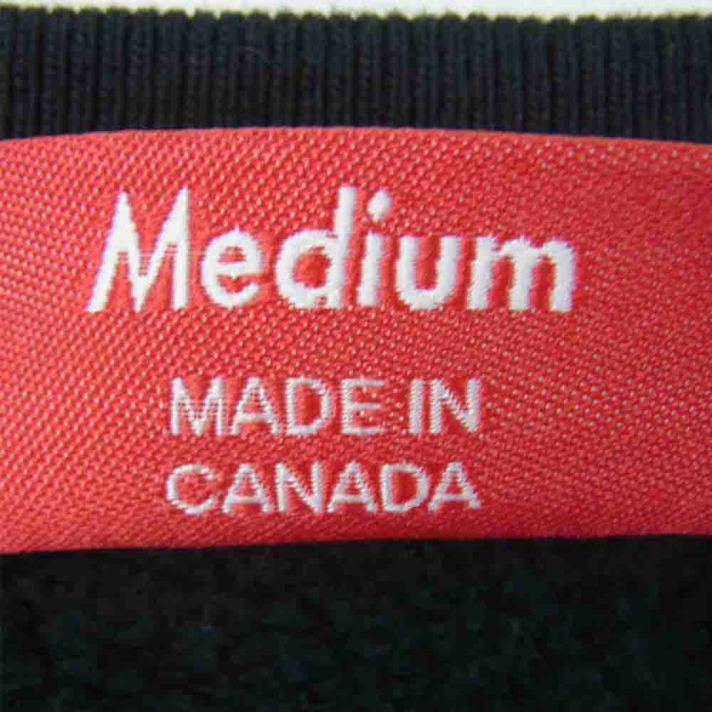 Supreme シュプリーム 20SS Cutout Logo Crewneck カットアウト ロゴ クルーネック スウェット ブラック系 M【中古】