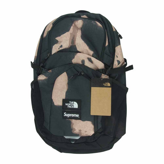 Supreme シュプリーム 21AW The North Face ノースフェイス Bleached Pocono Backpack ブリーチ バックパック リュック ブラック系 20L【極上美品】【中古】
