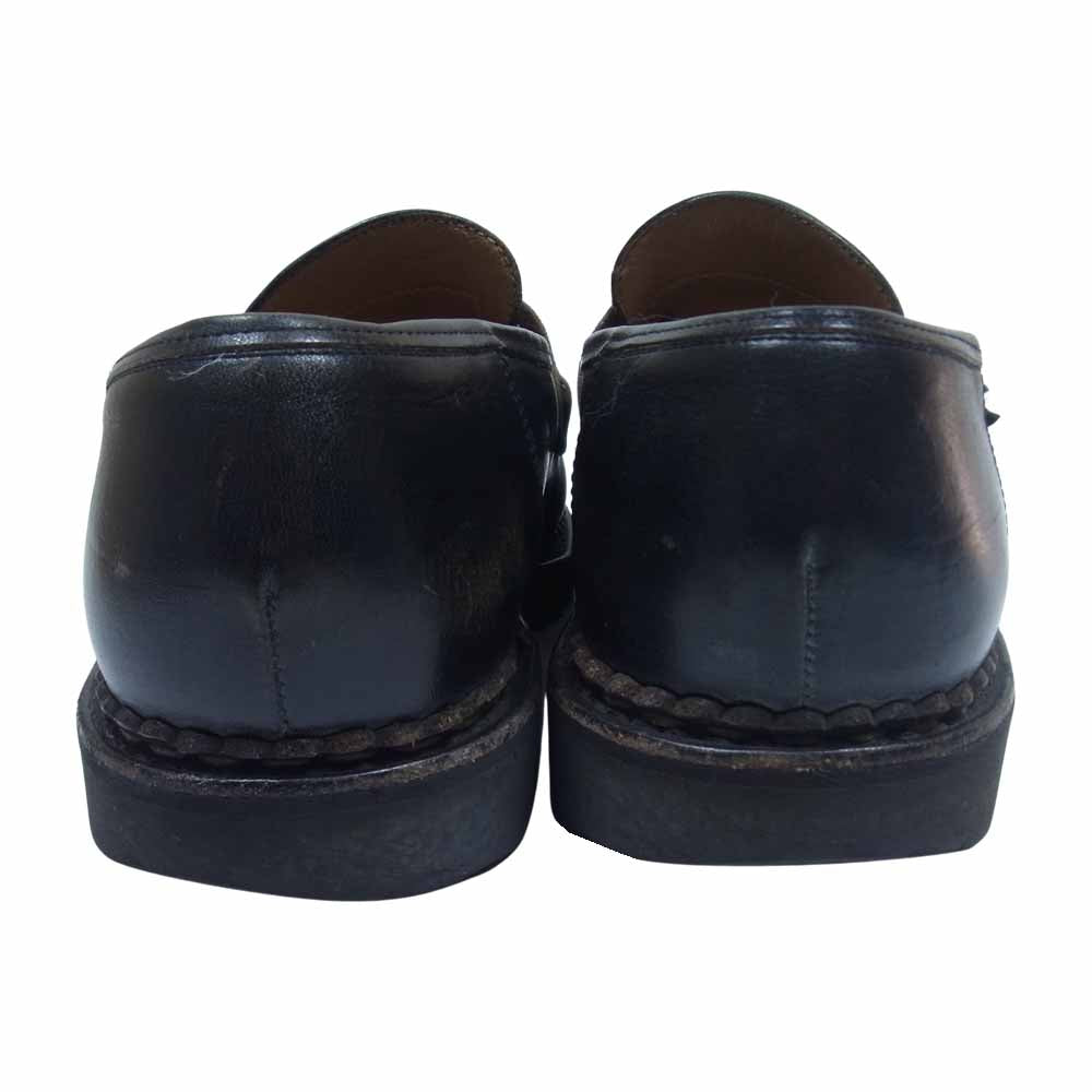 Paraboot パラブーツ 49229 REIMS ランス コイン ローファー ビジネス シューズ ブラック系 6.5【中古】