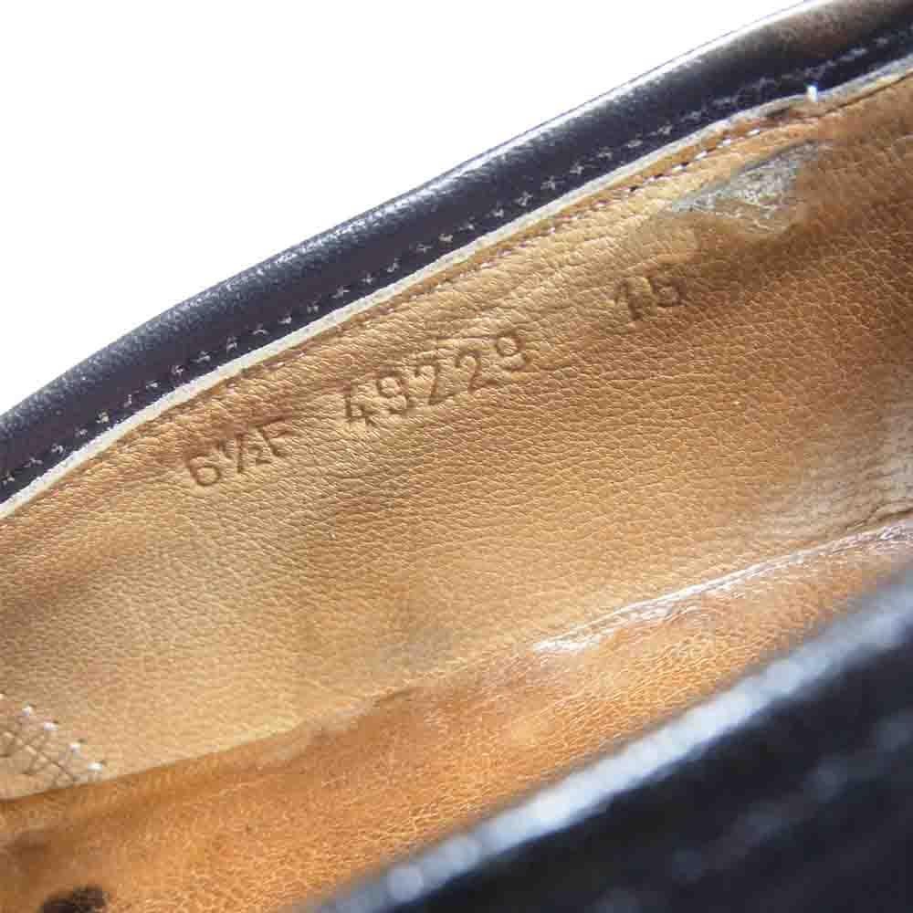 Paraboot パラブーツ 49229 REIMS ランス コイン ローファー ビジネス シューズ ブラック系 6.5【中古】