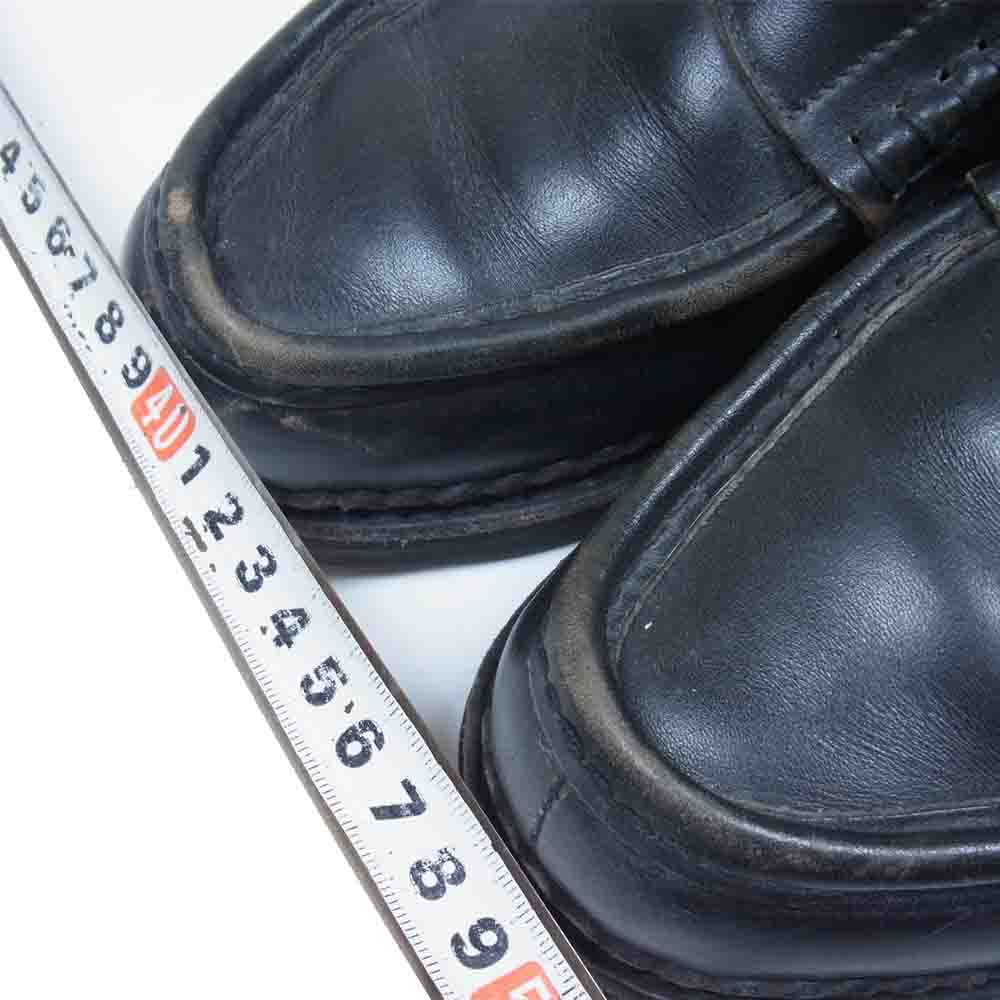 Paraboot パラブーツ 49229 REIMS ランス コイン ローファー ビジネス シューズ ブラック系 6.5【中古】