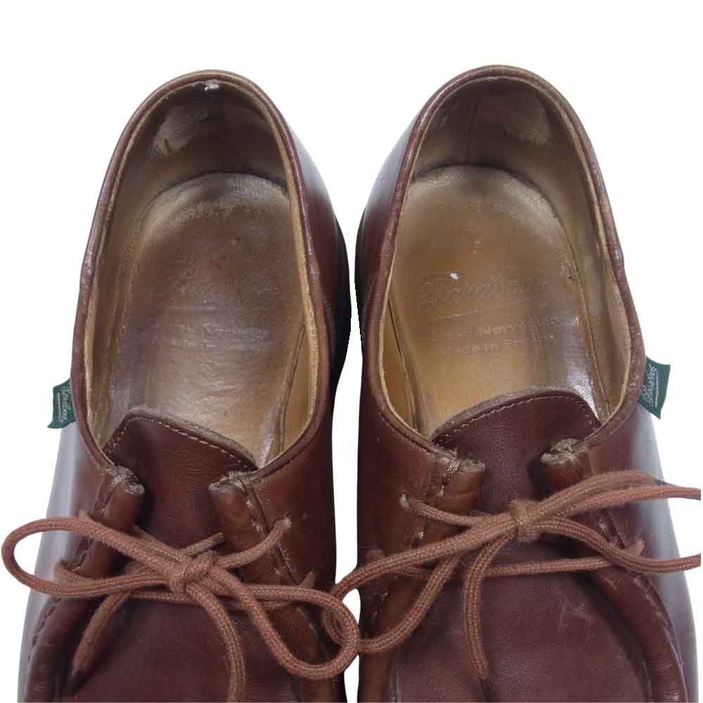 Paraboot パラブーツ 56449 MICHAEL ミカエル チロリアン レザー シューズ ブラウン系 39.5【中古】