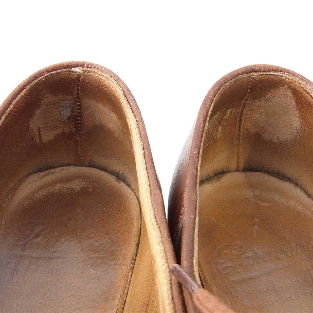 Paraboot パラブーツ 56449 MICHAEL ミカエル チロリアン レザー シューズ ブラウン系 39.5【中古】