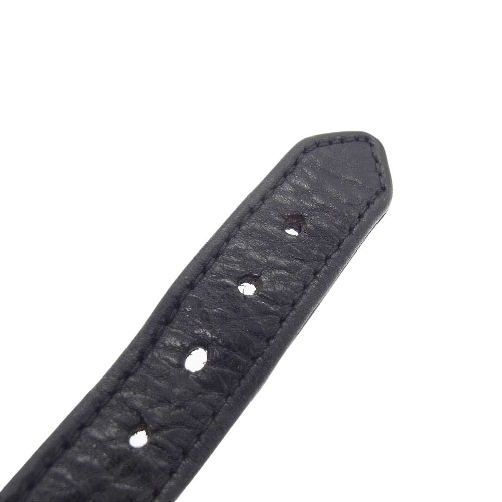 CHROME HEARTS クロムハーツ（原本無） GUNSLINGER ガンスリンガー ブレスレット タイニー CHクロス レザー ブラック系【中古】