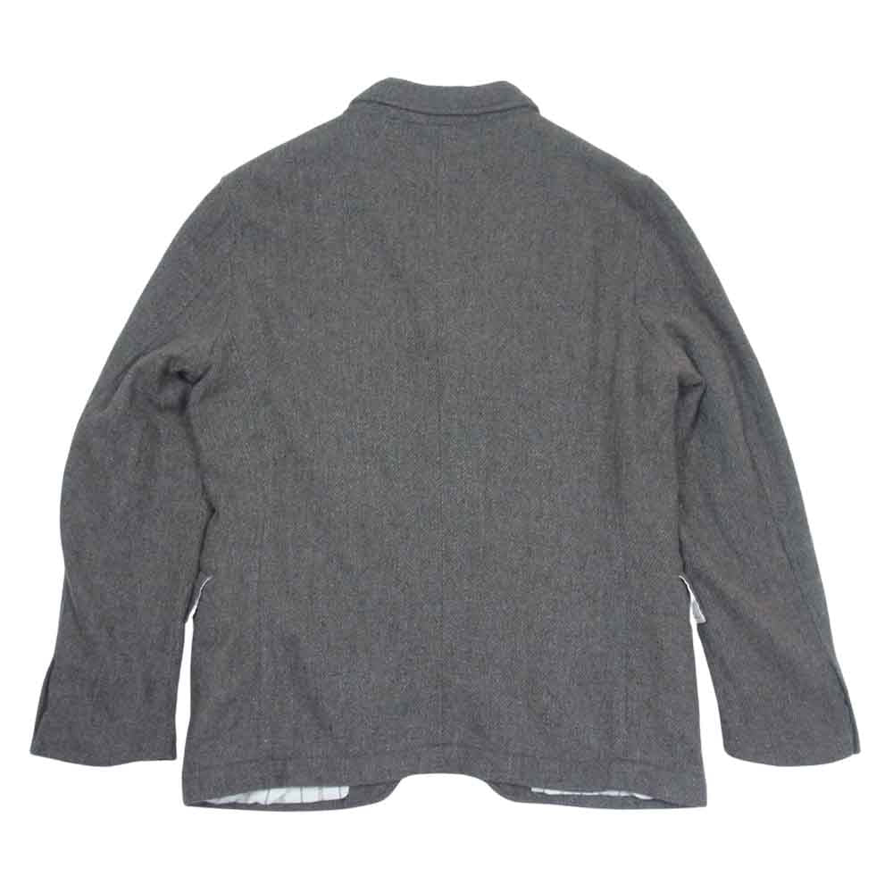 FULLCOUNT フルカウント 2005 Classic Wool Tweed Blazer クラシック ウール ツイード ブレザー テーラード ジャケット グレー系 40【中古】