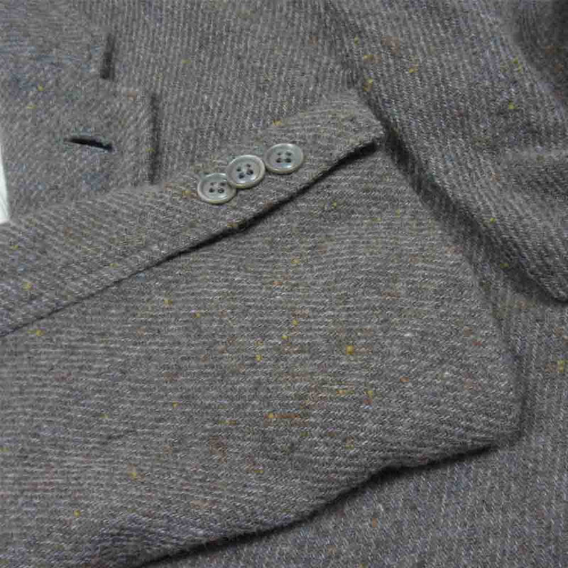 FULLCOUNT フルカウント 2005 Classic Wool Tweed Blazer クラシック ウール ツイード ブレザー テーラード ジャケット グレー系 40【中古】