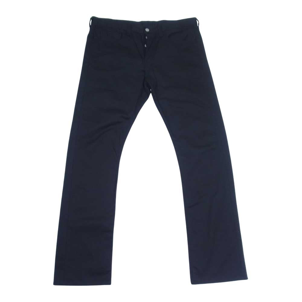 FULLCOUNT フルカウント 1222 BLACK PIQUE NARROW STRAIGHT ピケ パンツ ブラック系 36【中古】