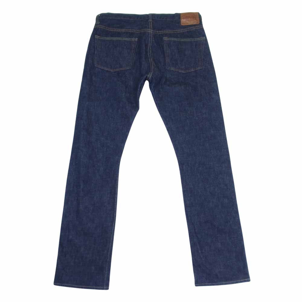 FULLCOUNT フルカウント 1109 Slim Straight Denim Pants スリム ストレート デニム パンツ インディゴブルー系 35【中古】