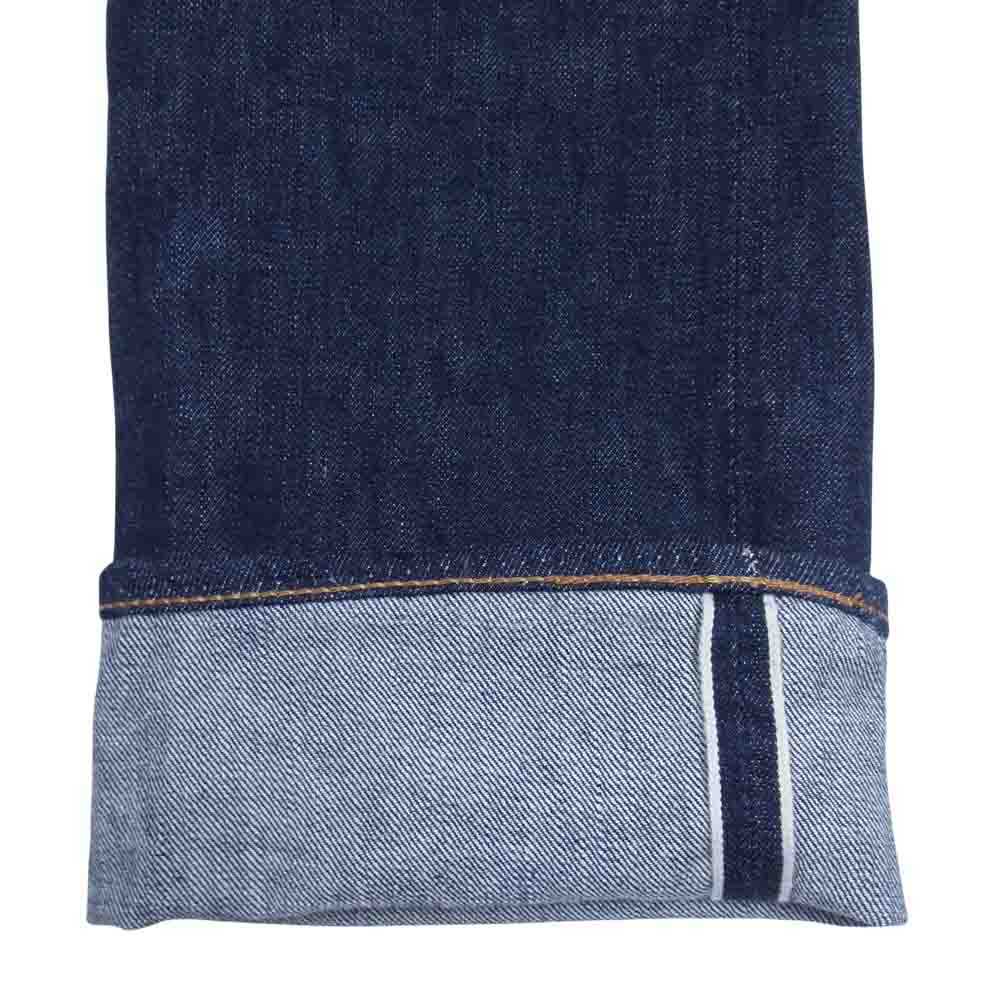 FULLCOUNT フルカウント 1109 Slim Straight Denim Pants スリム ストレート デニム パンツ インディゴブルー系 35【中古】