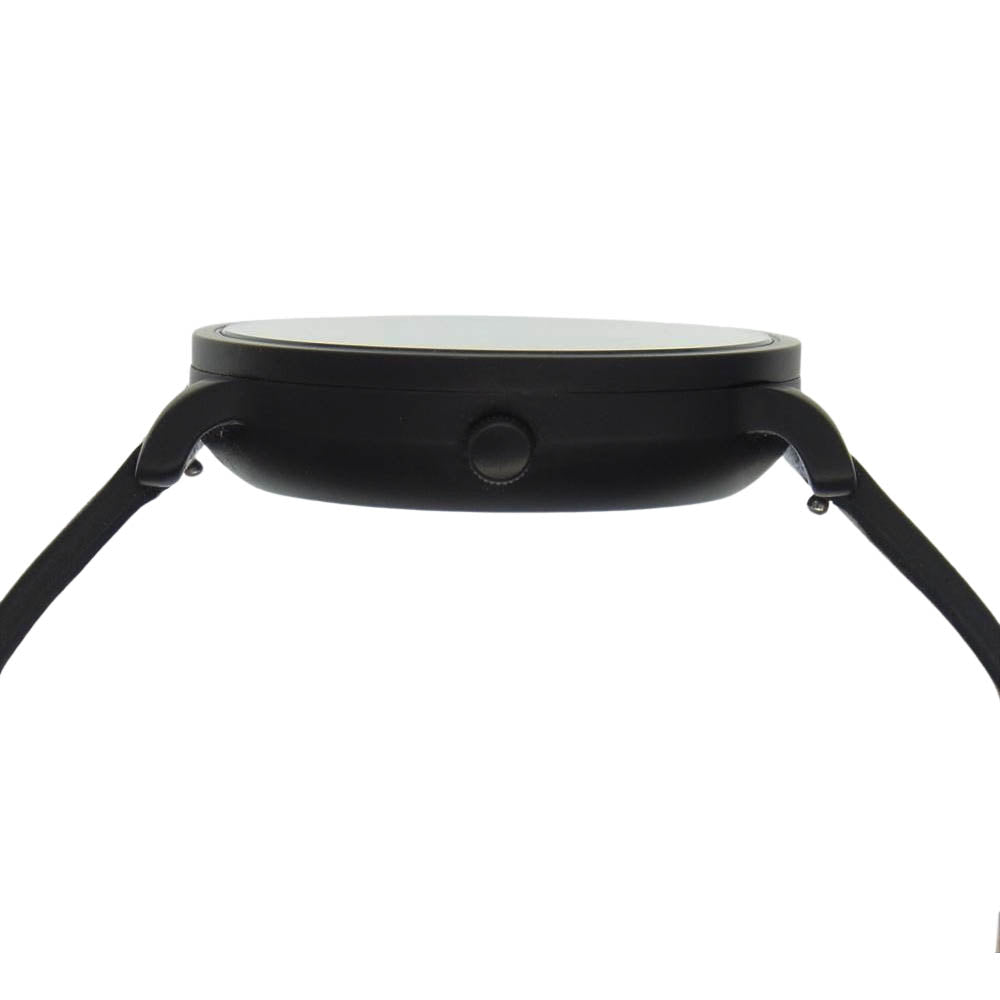 SKAGEN スカーゲン  skw6502 HAGEN ハーゲン 自動巻き 漢数字 裏スケルトン ブラック レザー ウォッチ 時計 ブラック系【中古】