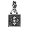 CHROME HEARTS クロムハーツ（原本無） FRAMED CH PLUS フレームド チャーム CHプラス シルバー系【中古】