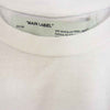 OFF-WHITE オフホワイト 20SS OMAA027R20185014 PASCAL PAINTING S/S T SHIRT プリント Tシャツ ホワイト系 L【中古】