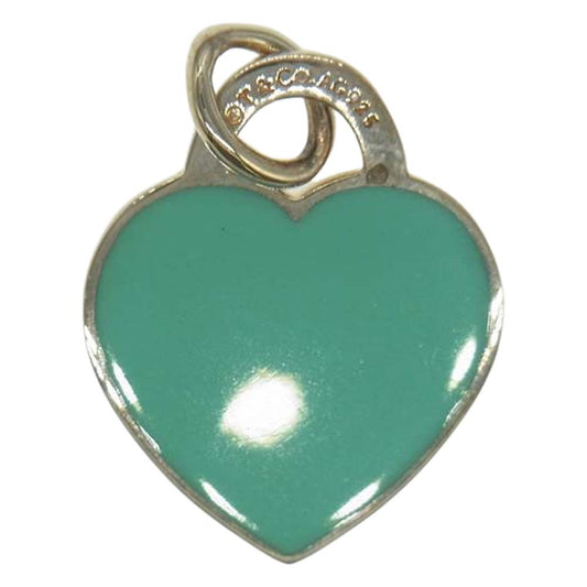 TIFFANY&Co. ティファニー リターントゥ ハート タグ チャーム トップ ブルー系【中古】