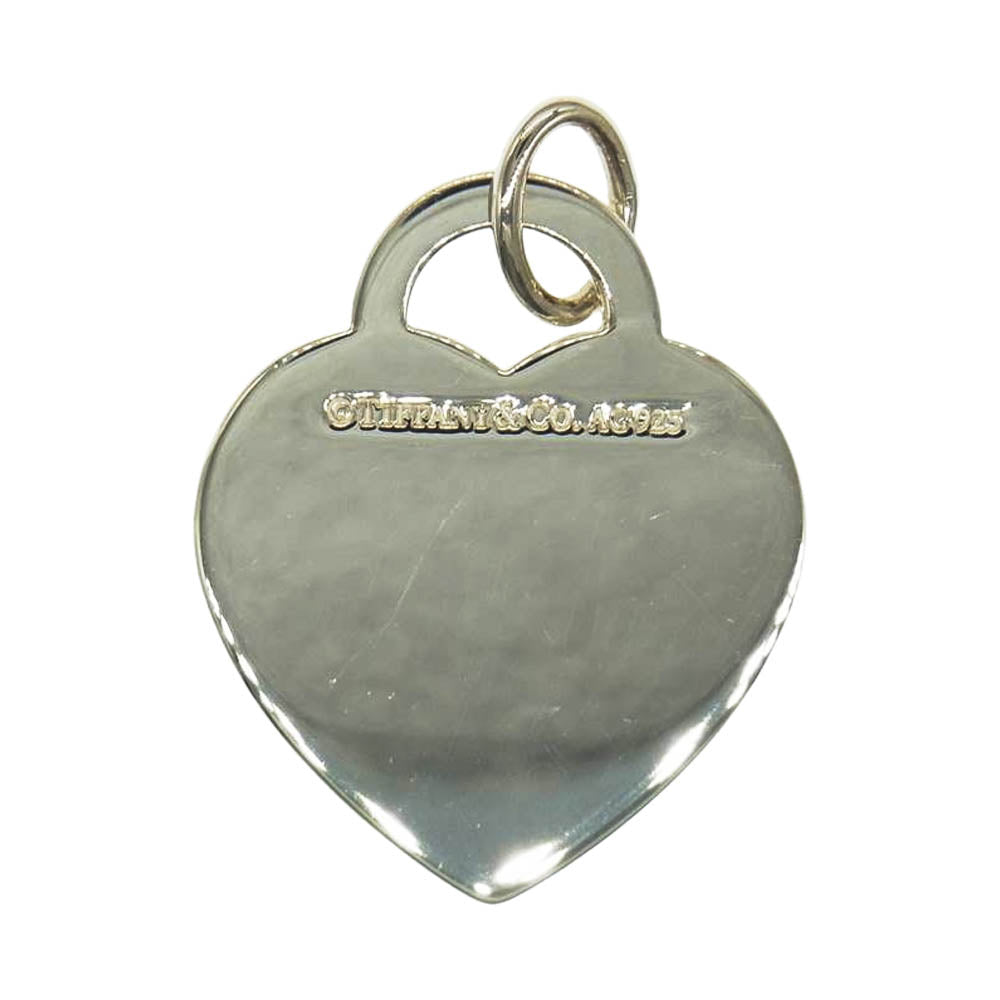 TIFFANY&Co. ティファニー リターントゥ カラースプラッシュ ハート タグ チャーム トップ シルバー系【中古】