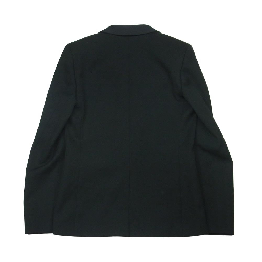 SAINT LAURENT サンローラン 2015 392913 YYL99 エディ期 国内正規品 ショールカラー スモーキング タキシード ジャケット ブラック系 46【美品】【中古】