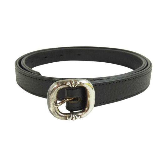 CHROME HEARTS クロムハーツ（原本無） BLT GUNSLINGER 1.0 ガンスリンガー レザー ベルト ブラック系【中古】