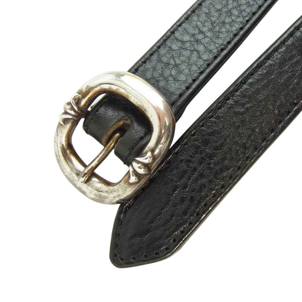 CHROME HEARTS クロムハーツ（原本無） BLT GUNSLINGER 1.0 ガンスリンガー レザー ベルト ブラック系【中古】
