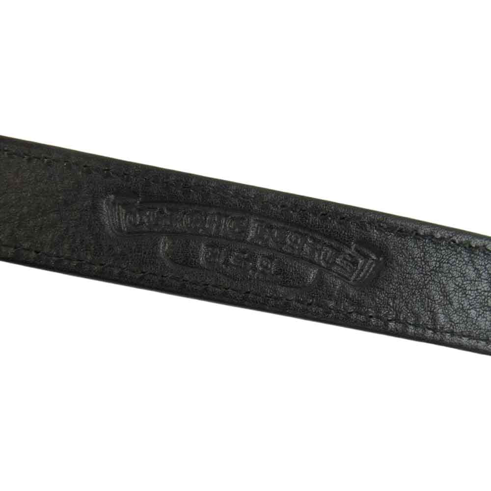 CHROME HEARTS クロムハーツ（原本無） BLT GUNSLINGER 1.0 ガンスリンガー レザー ベルト ブラック系【中古】