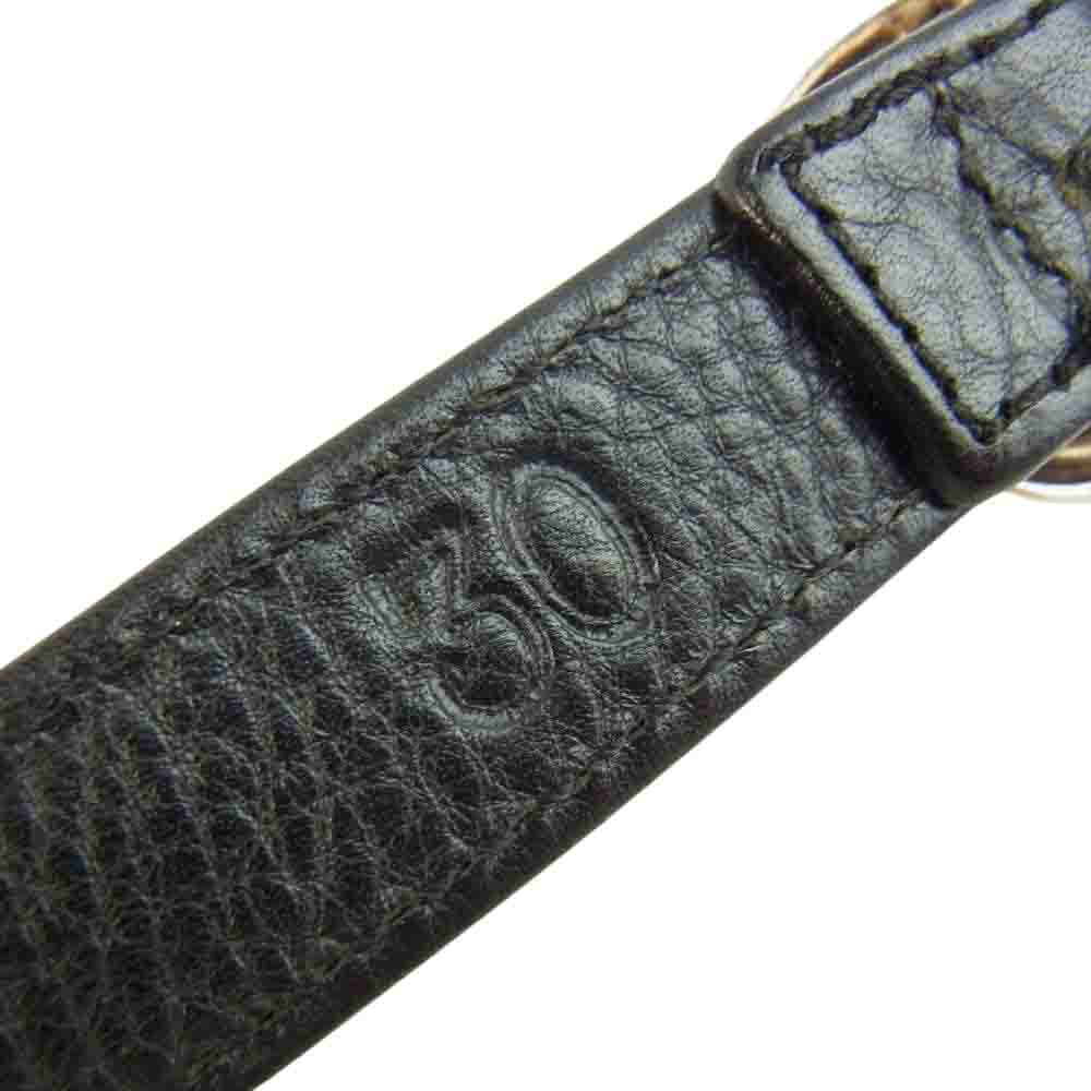 CHROME HEARTS クロムハーツ（原本無） BLT GUNSLINGER 1.0 ガンスリンガー レザー ベルト ブラック系【中古】