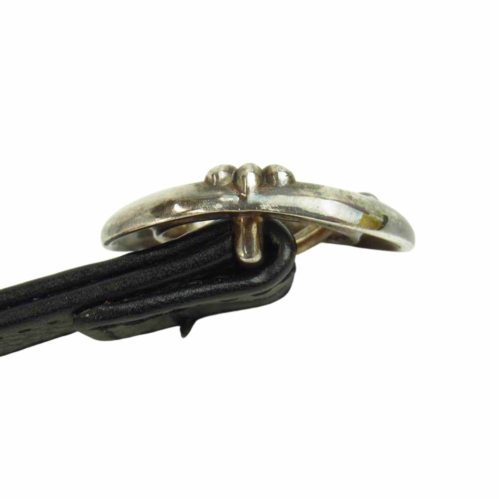 CHROME HEARTS クロムハーツ（原本無） BLT GUNSLINGER 1.0 ガンスリンガー レザー ベルト ブラック系【中古】