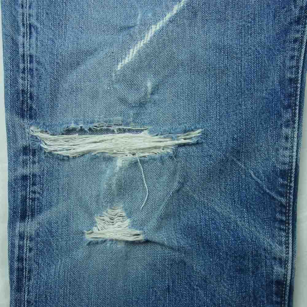 SUGAR CANE シュガーケーン ダメージ デニム パンツ インディゴブルー系 サイズ表記なし【中古】