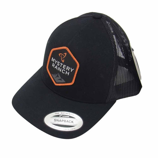 MYSTERY RANCH ミステリーランチ 110739 HEXAGON TRUCKER CAP ヘキサゴン トラッカー キャップ ブラック系【新古品】【未使用】【中古】