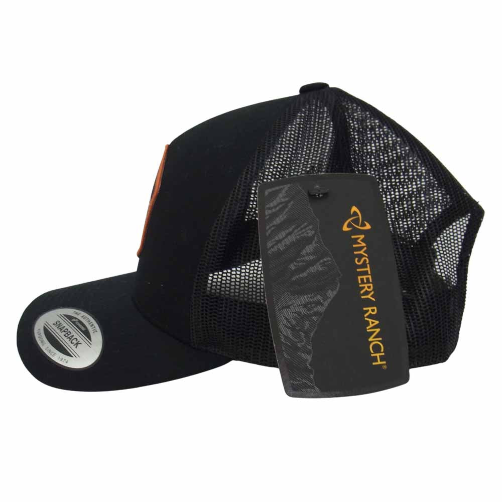 MYSTERY RANCH ミステリーランチ 110739 HEXAGON TRUCKER CAP ヘキサゴン トラッカー キャップ ブラック系【新古品】【未使用】【中古】