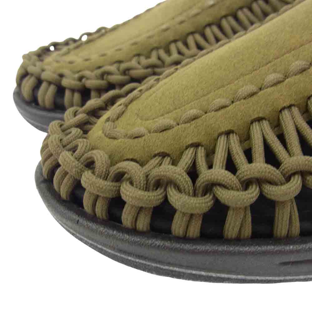 KEEN キーン 1022373 UNEEK 2 SLIDE ユニーク ツー スライド サンダル カーキ系 28cm【新古品】【未使用】【中古】
