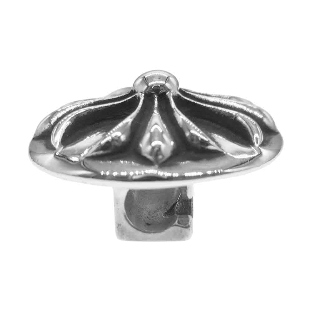 CHROME HEARTS クロムハーツ（原本有） HAIRBAND2 CROSSBALL ヘアバンド クロスボール ボタン コンチョ シルバー系【中古】