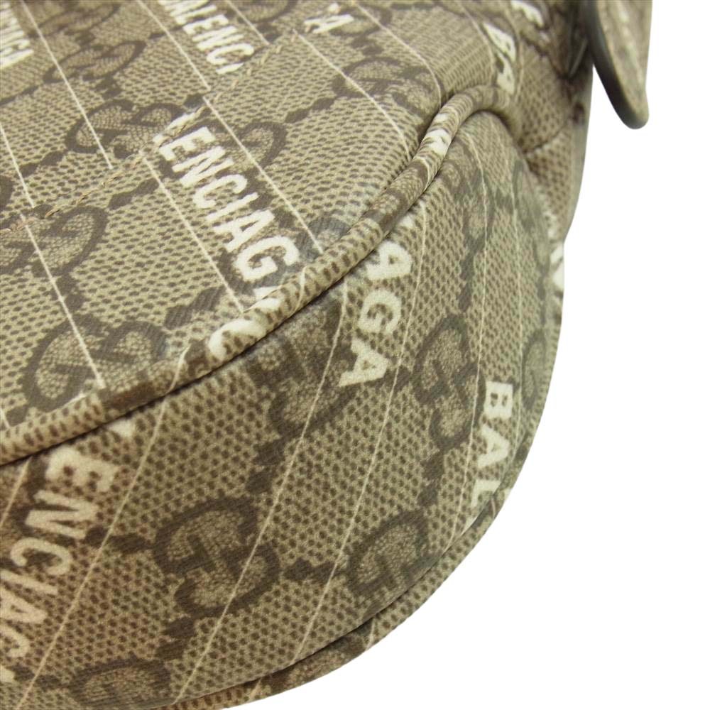 GUCCI グッチ 636706 BALENCIAGA バレンシアガ ザ ハッカー プロジェクト ジャッキー ブラウン系【極上美品】【中古】