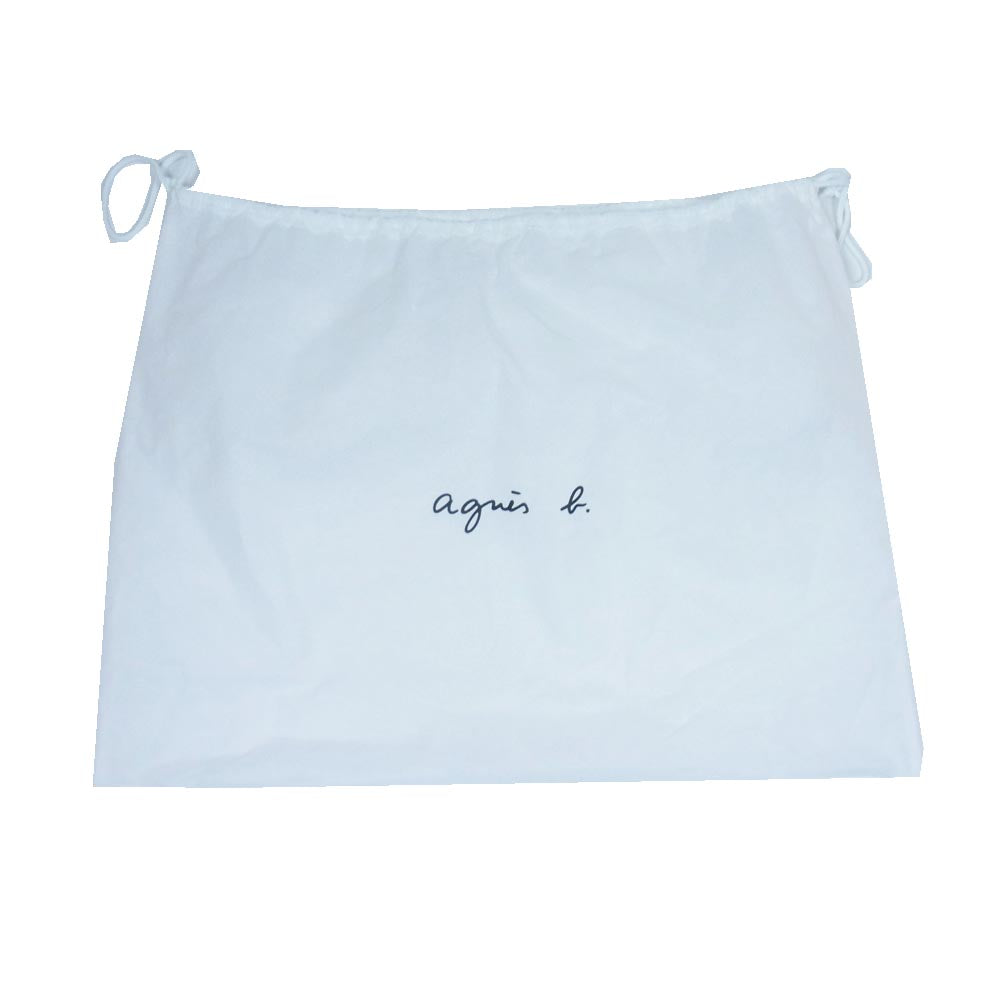 agnes b. アニエスベー QAX01-01 カゴ バッグ ベージュ系【中古】