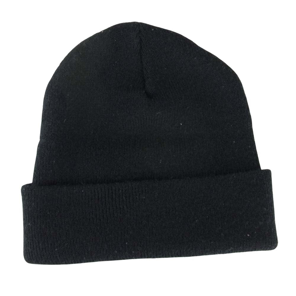 CHROME HEARTS クロムハーツ（原本無） CH KNIT BEANIE ロゴ刺繍 ニット ビーニー ブラック系 OS【中古】