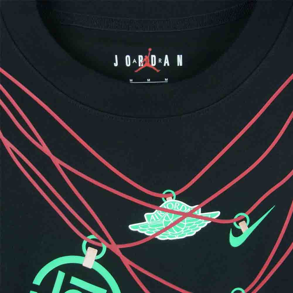 NIKE ナイキ 22SS DJ9741-010 JORDAN BRAND AS M J CLT SS TEE CLOT ジョーダン ブランド 半袖 Tシャツ ブラック系 M【新古品】【未使用】【中古】