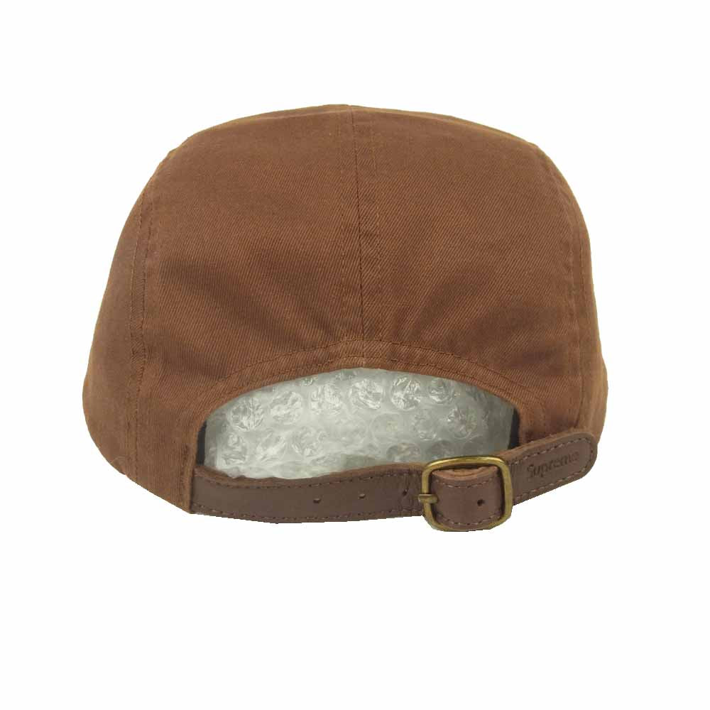 Supreme シュプリーム 22SS washed chino twill camp cap キャンプ キャップ 帽子 ブラウン系【新古品】【未使用】【中古】