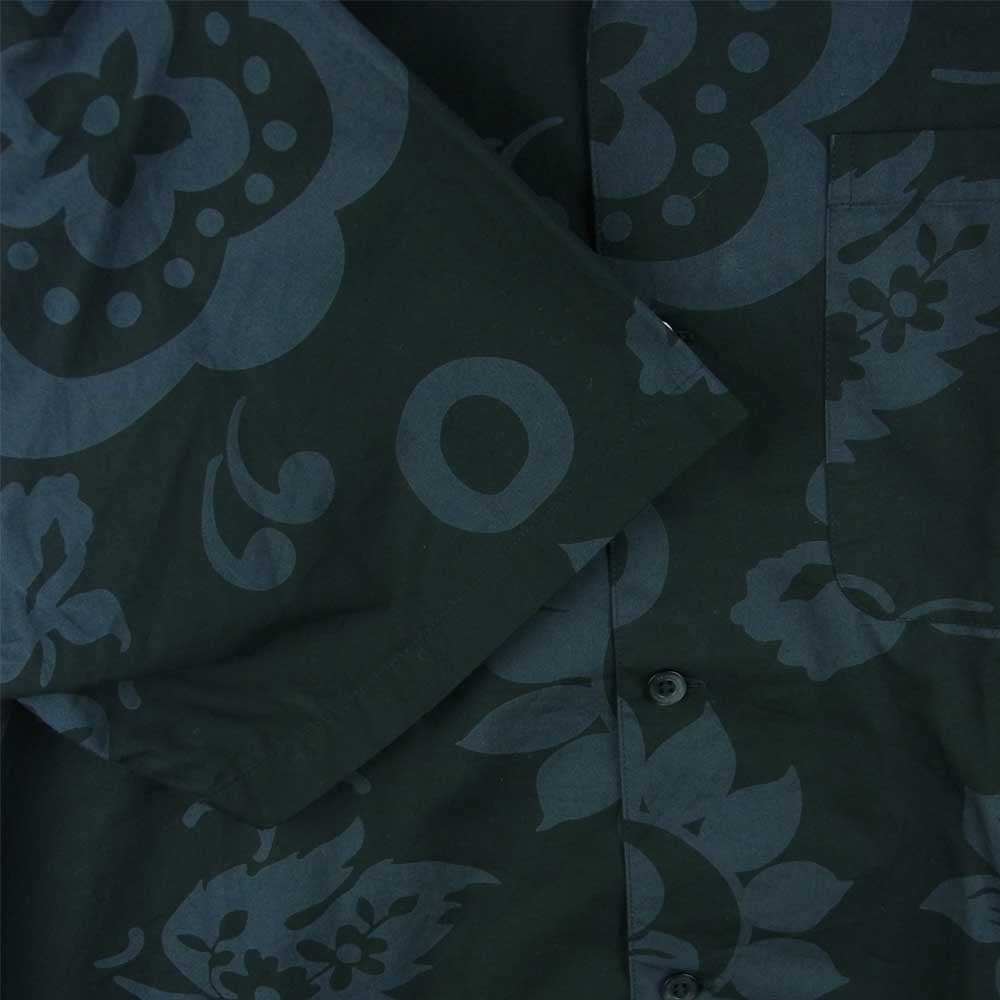 NEIGHBORHOOD ネイバーフッド 21SS 211TSNH-SHM04 Ohana C-Shirt SS 半袖 アロハ シャツ ブラック系 XL【極上美品】【中古】