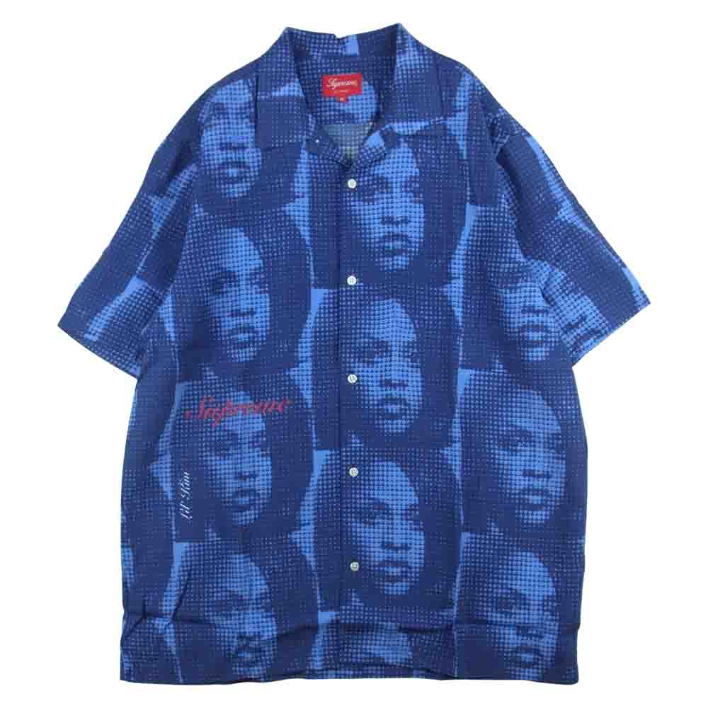 Supreme シュプリーム 22SS lil Kim S/S Shirt リル・キム 半袖 シャツ ブルー系 XL【新古品】【未使用】【中古】