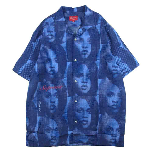 Supreme シュプリーム 22SS lil Kim S/S Shirt リル・キム 半袖 シャツ ブルー系 XL【新古品】【未使用】【中古】