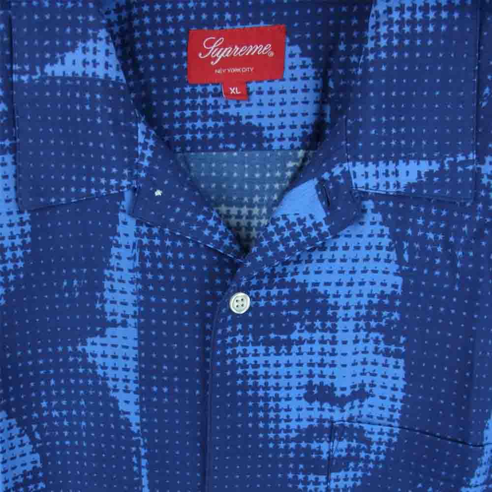 Supreme シュプリーム 22SS lil Kim S/S Shirt リル・キム 半袖 シャツ ブルー系 XL【新古品】【未使用】【中古】