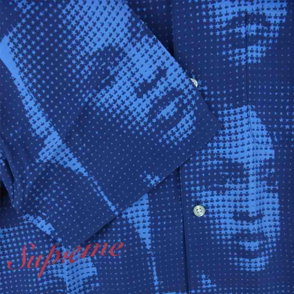 Supreme シュプリーム 22SS lil Kim S/S Shirt リル・キム 半袖 シャツ ブルー系 XL【新古品】【未使用】【中古】